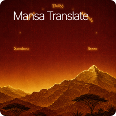 Mansa Translate